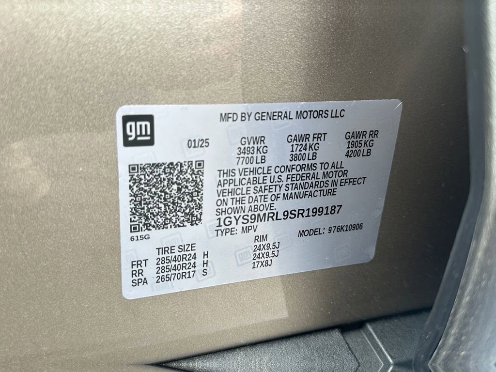2025 Cadillac Escalade ESV Premium Luxury Platinum