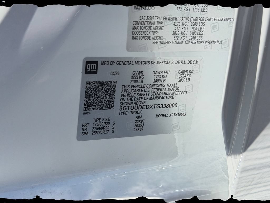 2026 GMC Sierra 1500 SLT