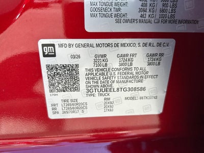 2026 GMC Sierra 1500 AT4