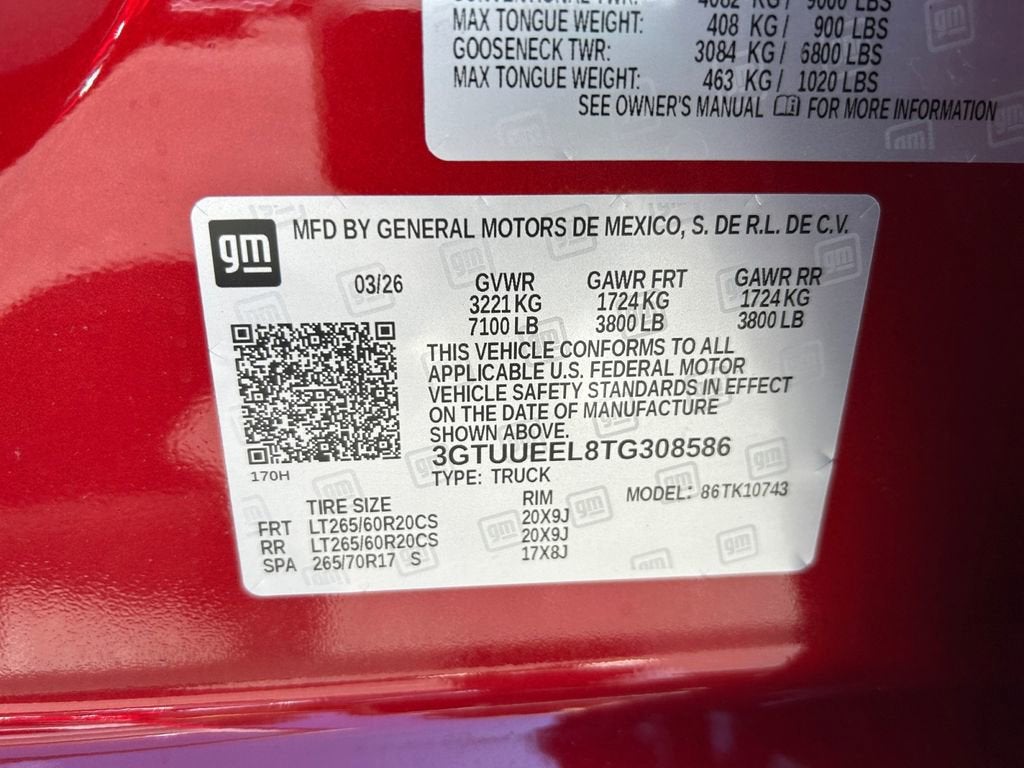 2026 GMC Sierra 1500 AT4