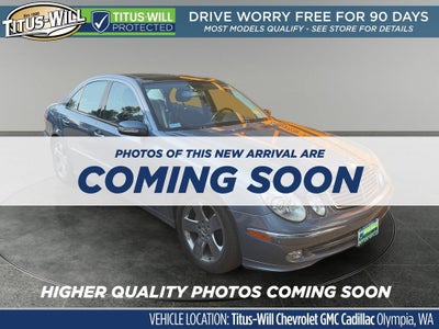 2003 Mercedes-Benz E-Class 5.0L